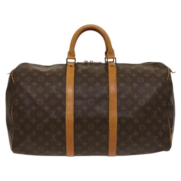 LOUIS VUITTON Monogram Keepall 50 Boston Bag M41426 - Picture 2 of 16